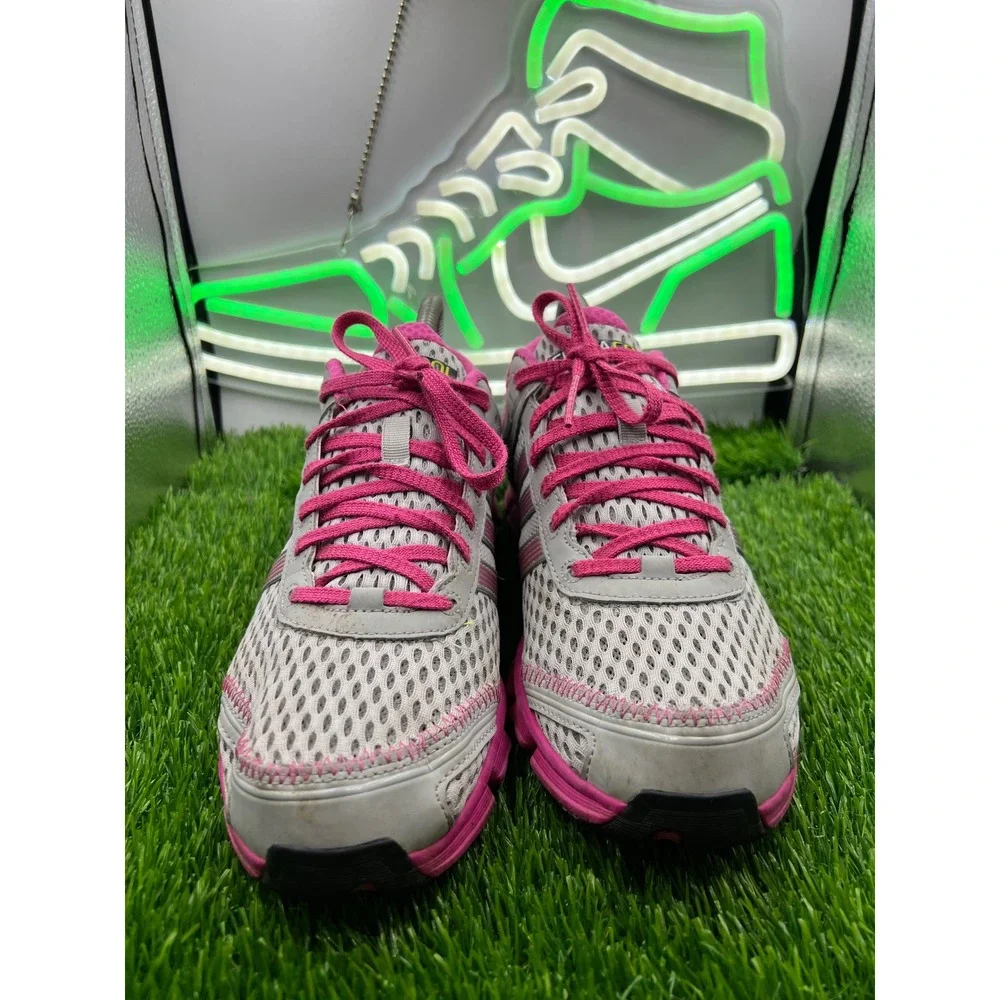 Adidas ClimaCool Women 8.5 Grey Pink‎ Running Shoes Sneakers G56552